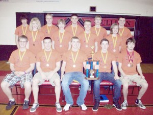 Submitted by Ted Walk The SHS WYSE team, which recently placed fourth at the state competition, consisted of (from left to right): Front row- Wyatt Grohler, Brock Bales, Travis Hanson, Adam Davis, and Cameron Jones. Middle row- Evin Lehman, Brent Mauck, Shawn Cody, and Shelbi Tingey. Back row- Reagan Miller, Sam Rousser, Lucas Mossman, John Mauck, and Patrick Hogan.