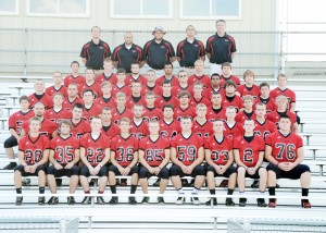 Photo by Phil Dickens/Dickens Studio Pictured is this year’s SOV varsity football team, which will begin its season at Tuscola Friday night. To purchase this photo visit www.dickensstudio.com.