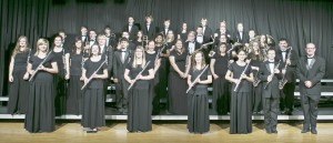 Photo Submitted by Ryan Krapf Pictured is the Sullivan High School band, which was selected to perform at the Illinois Music Education Conference last month.