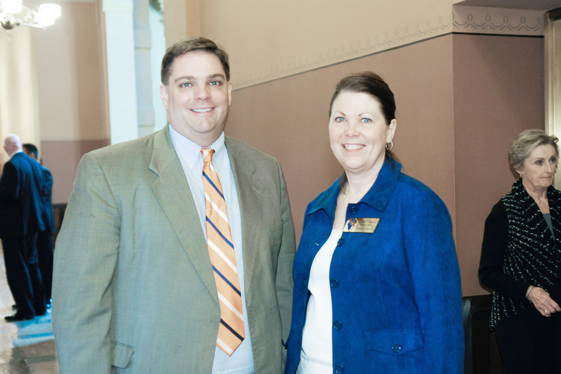 Submitted Speaking on behalf of legislation that benefited local governments, Moultrie County Circuit Clerk Cynthia Braden was at the Illinois State Capitol on March 22.Circuit Clerk Braden was greeted by State Sen. Chapin Rose (R-Mahomet) as she and other central Illinois clerks finished their testimony as part of a visit by the Illinois Circuit Clerk’s Association.