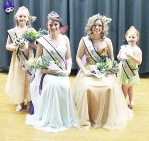 Photo Provided by Tiffan Photography Miss Arthur Pageant Pictured is the Miss Arthur winners from Saturday’s pageant. From left to right: Miss Pre-Teen Arthur Deanna Clark, Miss Arthur Emily Powell, Jr. Miss Arthur Kayla Hodge, and Little Miss Arthur Alana Perez.