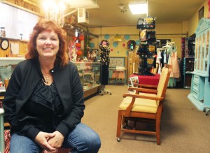 Photo by Keith Stewart Owner of Church House Treasures, Natalie Elliott, is prepared for her business to enjoy a full second year of operation in Bethany having reopened this month.