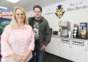 Photo by Keith Stewart Pictured are mother-son managerial duo of EK Petroleum Cheryl and Chris Coddington. Cheryl (left) is EK’s area manager while son Chris (right) is the Windsor location’s general manager.