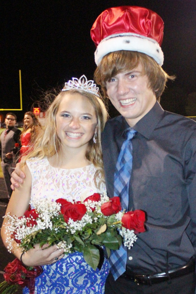 Photo by RR Best SHS Homecoming Queen & King Pictured are the 2014 Sullivan high school homecoming queen Tori Murphy and king Nicholas Cravatta.