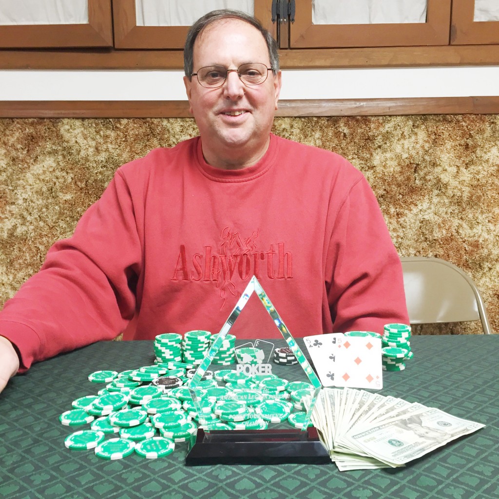 Submitted by Jason Brown Bethany Legion Poker Tournament Winner Phil Bryant, of Sullivan, (pictured) won the American Legion 507 Poker Tournament in Bethany, Saturday, Jan. 24. With the proceeds from the tournament, the American Legion 507 awards an academic scholarship each year for an Okaw Valley High School graduate.