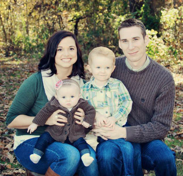 Submitted Pictured is Christina Wise, a Bethany native that was recently diagnosed with Lyme Disease and is currently undergoing treatment. A benefit will be held this Saturday at the Bethany Fire House to raise money for her ongoing treatment and to raise awareness about the disease. Pictured along with Christina is her husband Wes and their children Amelia and Parker.