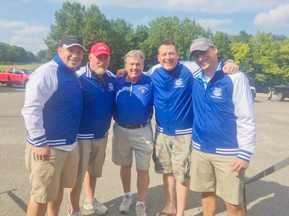 Submitted Golf Outing Winners Pictured is winning team from the 21st annual Okaw Valley Academic Foundation golf outing, which was held July 10. From left to right: Andrew Fultz, Joe Fultz, sponsor Jack Scott, Ben Broadbeck, and JC Fultz.