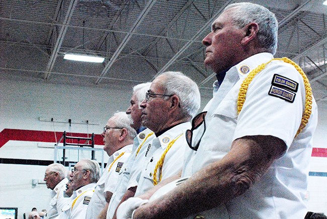 Vets SES Color guard