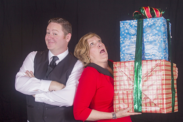 Photo by Dan Hagen John Stephens and Therese Kincade take center stage backed by 27 performers.