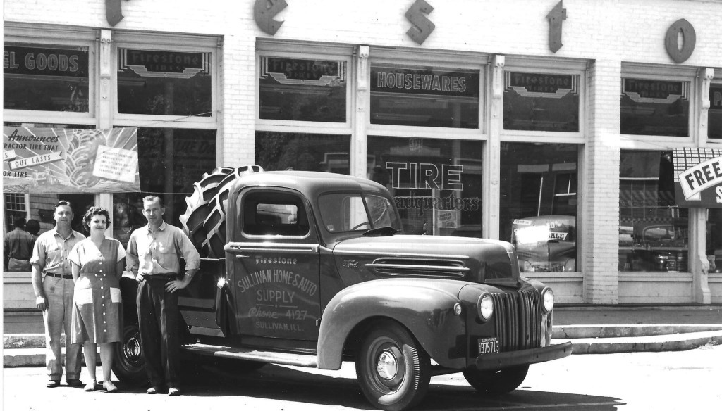 Pictured above is the building located at 117 E. Harrison, Sullivan. Photo was taken in 1947. Names of people are unknown. A few years later is was purchased by the city to serve as their police & fire dept. In 1975, MCHGS purchased the building and transformed it into the Heritage Center that houses the museum, library and offices. The building is over 100 years old.. Please submit photos to the News Progress for future consideration. Originals will be saved for return or forwarded to Moultrie County Historical Society. If you have any other information, please contact the Moultrie County Historical Society at 217-728- 4085. 