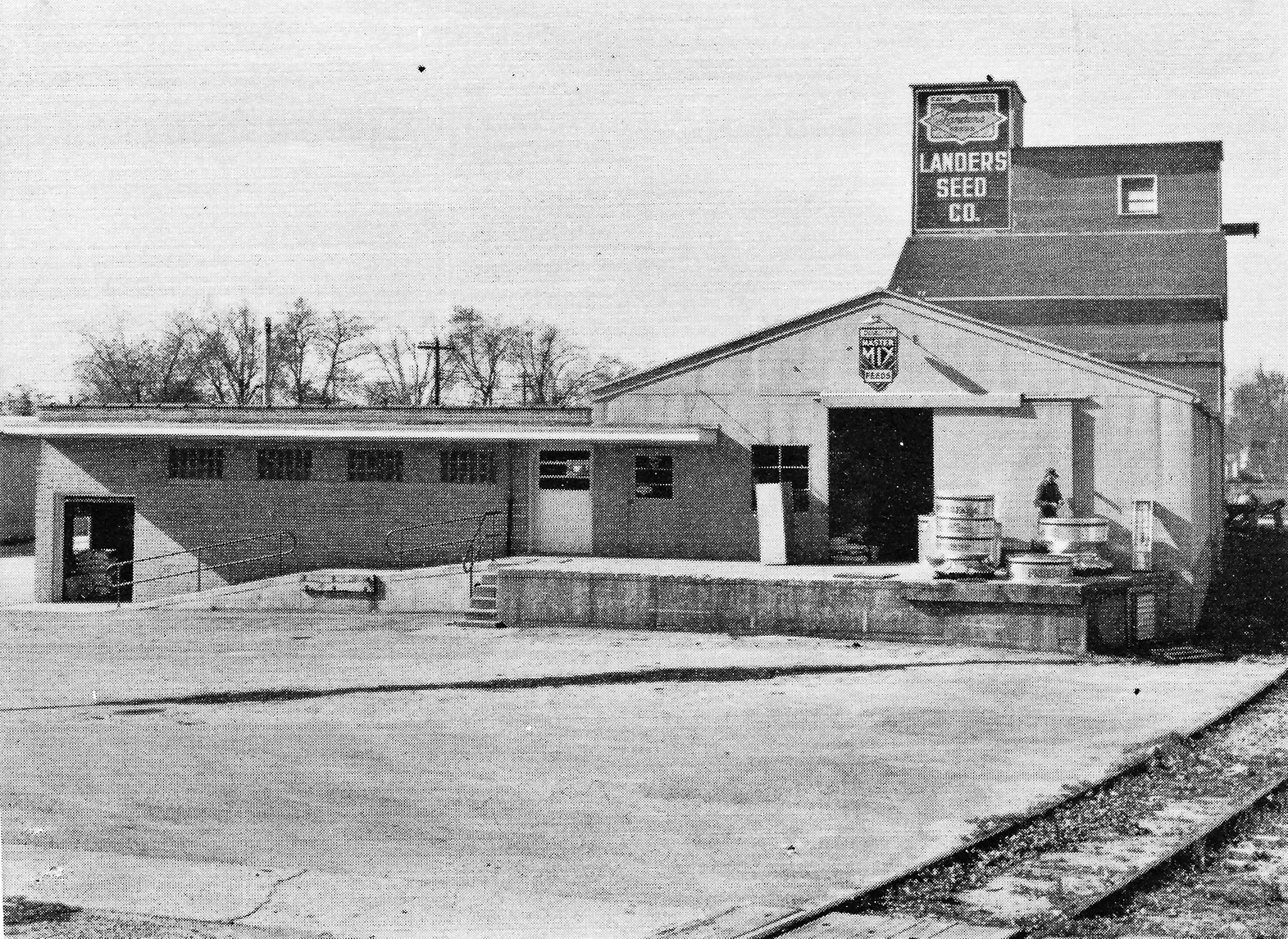 Pictured above is Landers Seed Co. 1960s. This was located on S. Hamilton St. on what is now the IGA & Ace Hardware parking lot. The building burned down in 1972. Please submit photos to the News Progress for future consideration. Originals will be saved for return or forwarded to Moultrie County Historical Society. If you have any other information, please contact the Moultrie County Historical Society at 217-728- 4085.