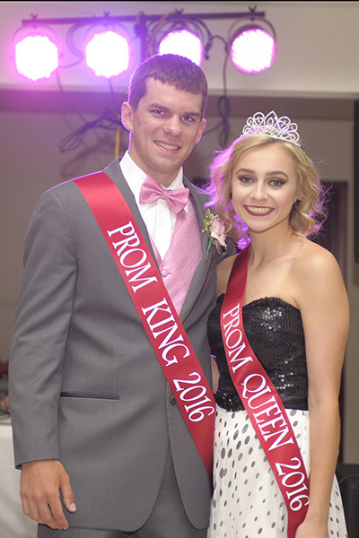 Photos courtesy Mark Jones Tin Type Prom King and Queen Zach Hingson and Hannah Leal.