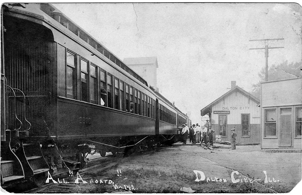 Pictured above is the Dalton City train depot. This is a very rare postcard photo that is post dated 1909. Please submit photos to the News Progress for future consideration. Originals will be saved for return or forwarded to Moultrie County Historical Society. If you have any other information, please contact the Moultrie County Historical Society at 217-728- 4085.