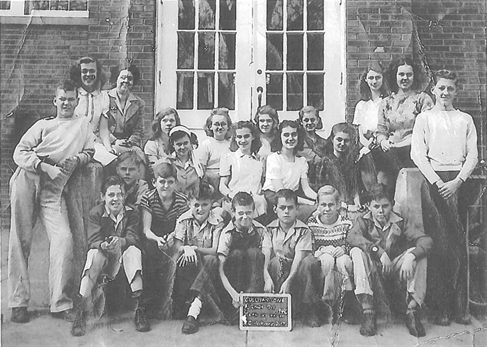 James 0. Beavers of Taylorville submitted this photo of Fern Woodruff’s seventh grade class, taken in the fall of 1946. Class members in the photo are (boys from left) Phil Had, Harold King, Leon Cochran, Bosco Steven, Jim Sharp, Billy Blackwell, Kenneth Pedigo, John Robert Ray, Jim Beavers and Robert Shaw. The girls (right to left) are Jodean Isaacs, Carmen Jackson, Bet-ty Hood, Beverly Neal, Peggy Lou Gregory, Ethel May Schuster, Peggy Butler Auten, Judy Moore, Nancy Fleming, Sarah Yates and Betty West. Beavers was born June 1, 1934 in Sullivan at the corner of Market and Jackson Street where the Farm Bureau building is now located. Please submit photos to the News Progress for future consideration. Originals will be saved for return or forwarded to Moultrie County Historical Society. If you have any other information, please contact the Moultrie County Historical Society at 217-728- 4085.