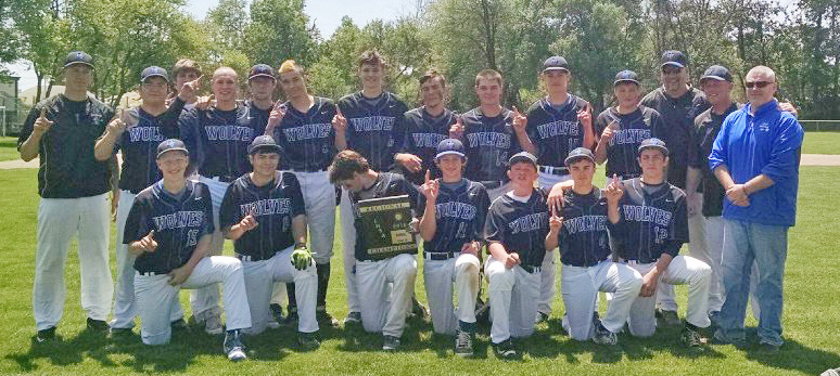 Photo furnished Regional Champion Timberwolves move on to sectionals Thursday in Danville.