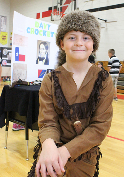 Photo furnished  Davy Crockett is Maverick Palmer.