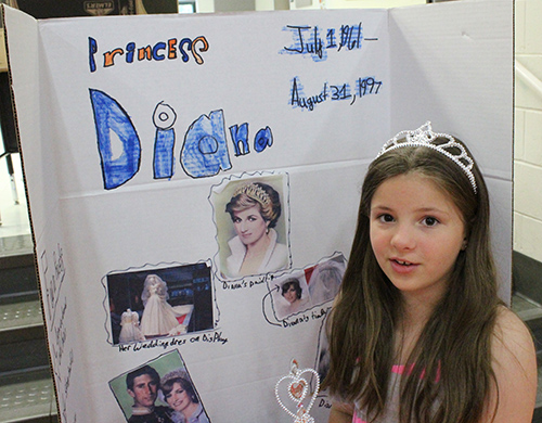 Photo furnished   Princess Diana is portrayed by Elsa Helmuth.