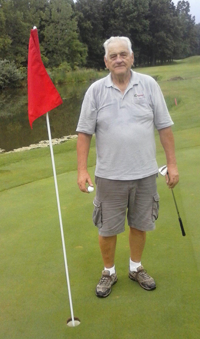 Photo furnished Hole in One at Eagle Creek Ben Gordon of Shelbyville got a hole in one on Eagle Creek Golf Course at hole No. 17. The play date was 8:30 a.m. Thursday, July 21.His Hole in One Club was a 52 deg. wedge hitting a Noodle+ ball 107 yards. 