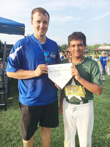 Photo furnished Sullivan MVP Jackson Matheson of Sullivan played in the Cal Ripken State and Ohio Valley Tournament with the Mattoon 9u All-stars team. Matheson was awarded MVP during the championship game in Galesburg. After winning the state tournament, the All-stars advanced to Mt. Sterling, Kentucky. The five-state tournament included teams from Indiana, Illinois, Kentucky,  Michigan and Wisconsin.   During a skills competition, Matheson won the fastest pitch with a speed of 57 mph.  He also received another MVP for hitting a two run out-of-the-park home run over right field.  