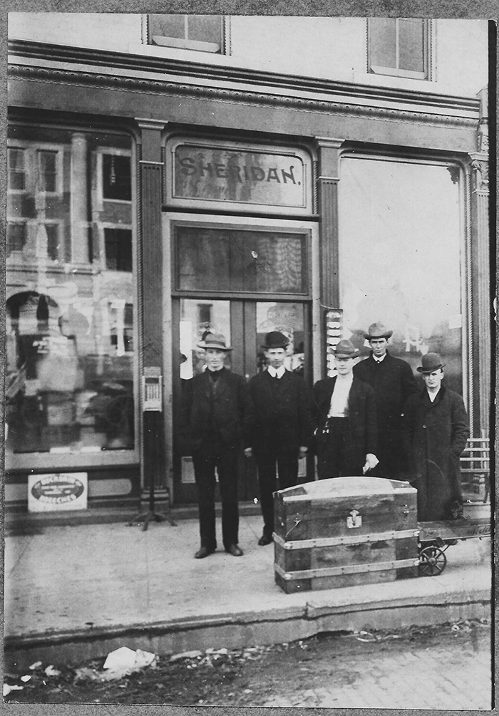 Pictured above is an undated photo of Sheridan’s Men’s Clothing store which was located on the south side of the square in Sullivan. Please submit photos to the News Progress for future consideration. Originals will be saved for return or forwarded to Moultrie County Historical Society. If you have any other information, please contact the Moultrie County Historical Society at 217-728- 4085.