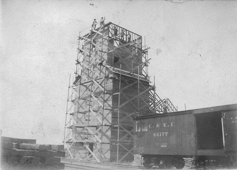 Pictured above is the construction of the Kirksville elevator in 1908. Please submit photos to the News Progress for future consideration. Originals will be saved for return or forwarded to Moultrie County Historical Society. If you have any other information, please contact the Moultrie County Historical Society at 217-728- 4085.