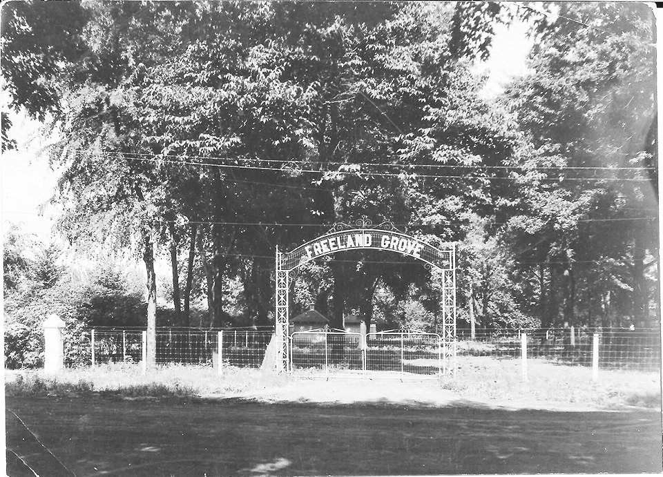 Pictured above is Freeland Grove in Sullivan. Before there was a Wyman Park, area folks used Freeland Grove. It was locaed where the Civic Center and Sullivan American Legion now are. The date that this photo was taken is unknown. Please submit photos to the News Progress for future consideration. Originals will be saved for return or forwarded to Moultrie County Historical Society. If you have any other information, please contact the Moultrie County Historical Society at 217-728- 4085.