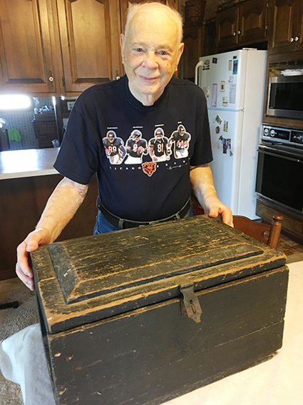 WWII footlocker lost for decades; Warren Airman finds rightful owners >  F.E. Warren Air Force Base > Features